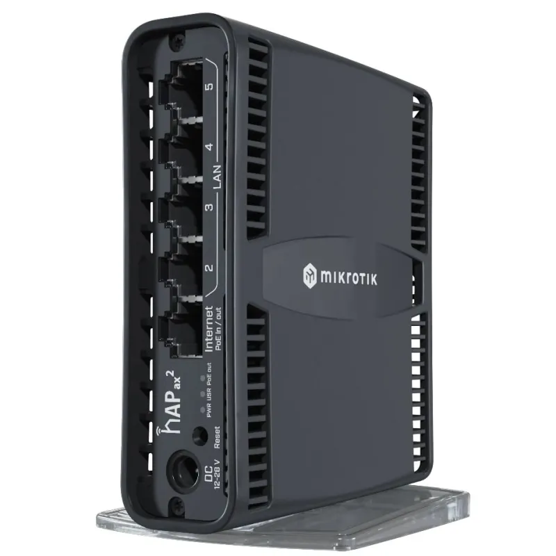Wi-Fi роутер Mikrotik hAP ax² (C52iG-5HaxD2HaxD-TC) WiFi 6