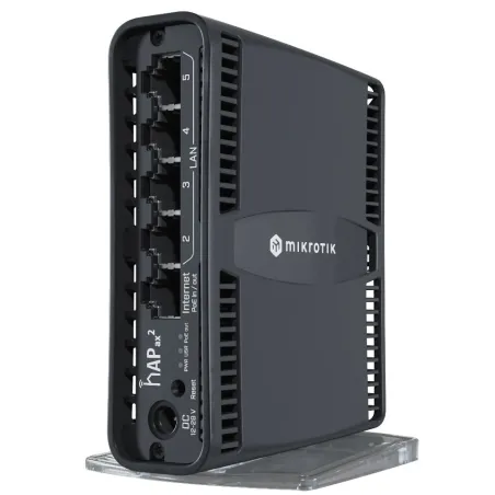 Wi-Fi роутер Mikrotik hAP ax² (C52iG-5HaxD2HaxD-TC) WiFi 6