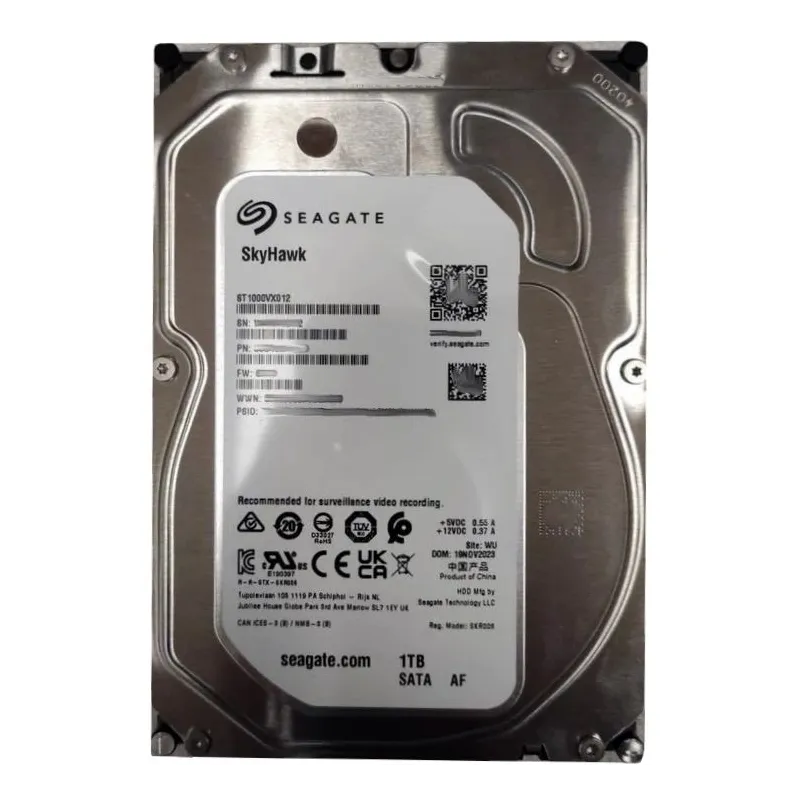 Жорсткий диск внутрішній Seagate SkyHawk ST1000VX012 1Тб