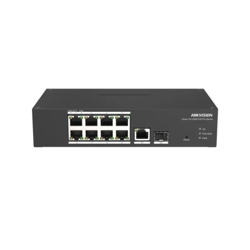 Комутатор 8 портів керований Hikvision DS-3T1310P-SI/HS PoE