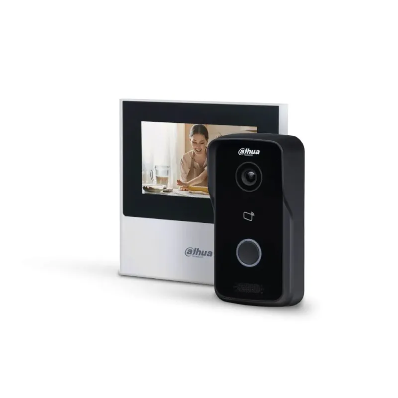 Комплект Dahua Mіні DHI-VTH2611L-WP 4.3" Wi-Fi + DHI-VTO2111D-P-S3