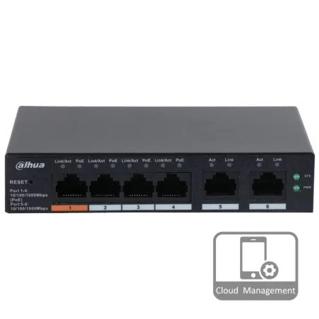Dahua DH-CS4006-4GT-60 PoE в інтернет-магазині Olden electronics