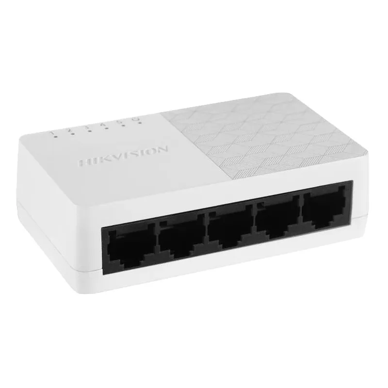 Комутатор 5 портів некерований Hikvision DS-3E0105D-O