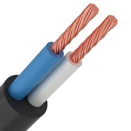 Кабель силовий ПВСнг-нд(LS) 2х0,75 черный (Бухта 100м)