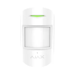 Бездротовий датчик руху і розбиття Ajax CombiProtect White