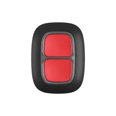 Бездротова екстрена кнопка Ajax DoubleButton Black
