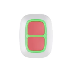 Бездротова екстрена кнопка Ajax DoubleButton White