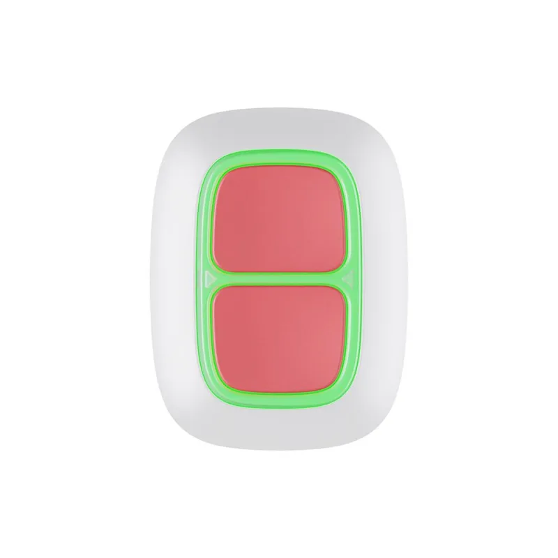 Бездротова екстрена кнопка Ajax DoubleButton White