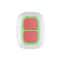 Бездротова екстрена кнопка Ajax DoubleButton White
