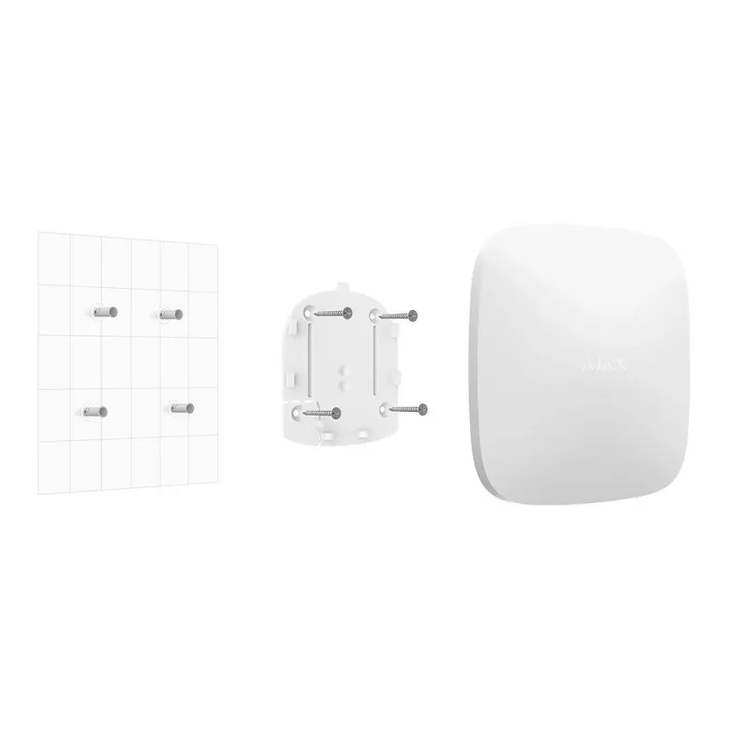 Кріпильна панель Ajax SmartBracket для Hub White Кріпильна панель Ajax SmartBracket для Hub White