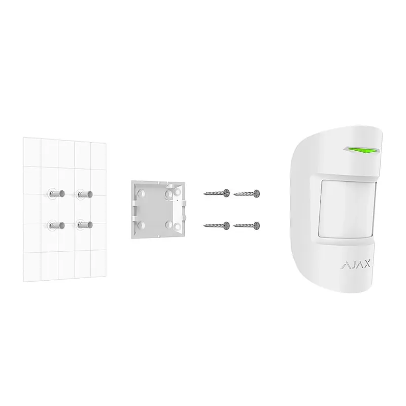 Кріпильна панель Ajax SmartBracket для MotionProtect, CombiProtect Black Кріпильна панель Ajax SmartBracket для MotionProtect, CombiProtect Black