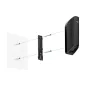 Кріпильна панель SmartBracket для MotionProtect Curtain чорна Ajax Black (SmartBracket) Кріпильна панель SmartBracket для MotionProtect Curtain чорна Ajax Black (SmartBracket)