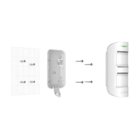 Кріпильна панель Ajax SmartBracket для MotionProtect Outdoor біла