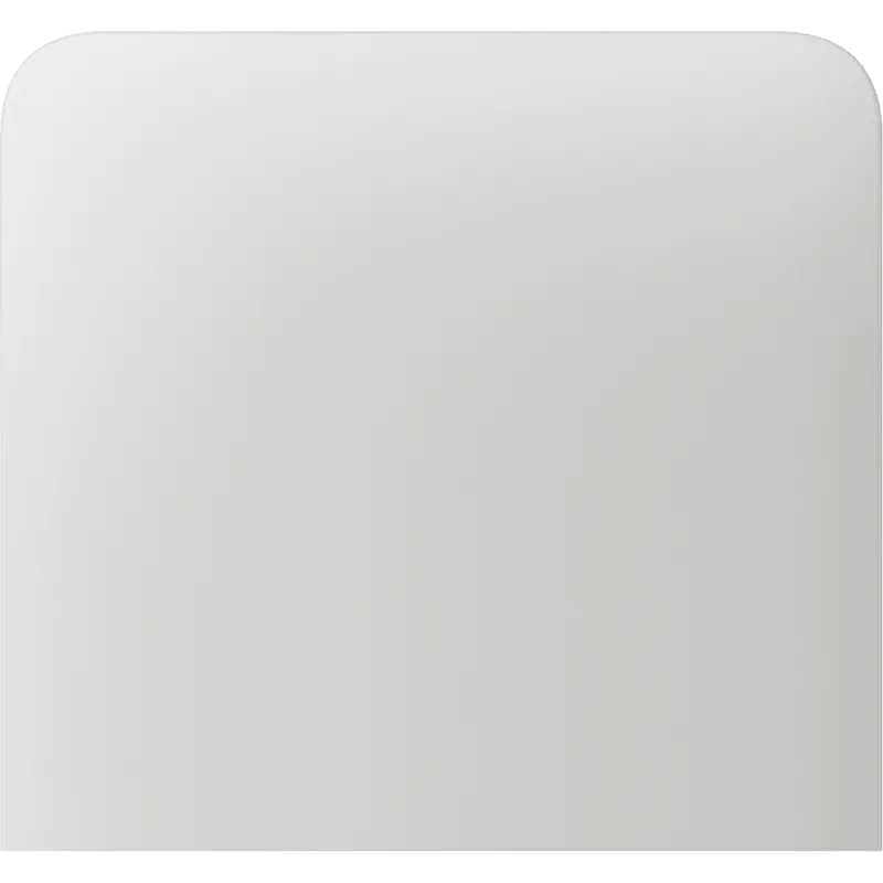 Бічна кнопка для одноклавішного вимикача Ajax SideButton (1-gang) vertical White