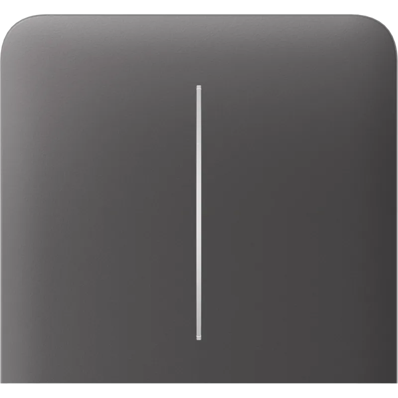 Бічна кнопка для двоклавішного вимикача Ajax SideButton (2-gang) vertical Grey
