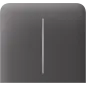 Бічна кнопка для двоклавішного вимикача Ajax SideButton (2-gang) vertical Grey