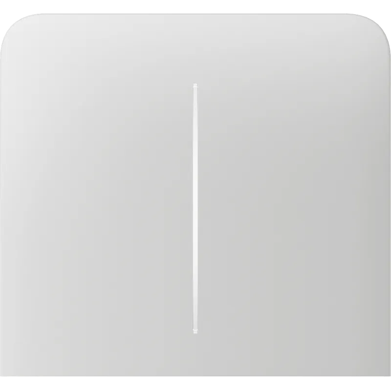 Бічна кнопка для двоклавішного вимикача Ajax SideButton (2-gang) vertical White
