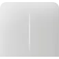 Бічна кнопка для двоклавішного вимикача Ajax SideButton (2-gang) vertical White