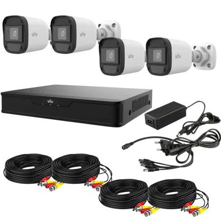 Комплект відеоспостереження Uniview AHD 4BULLET