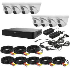 Комплект відеоспостереження Uniview AHD 8DOME