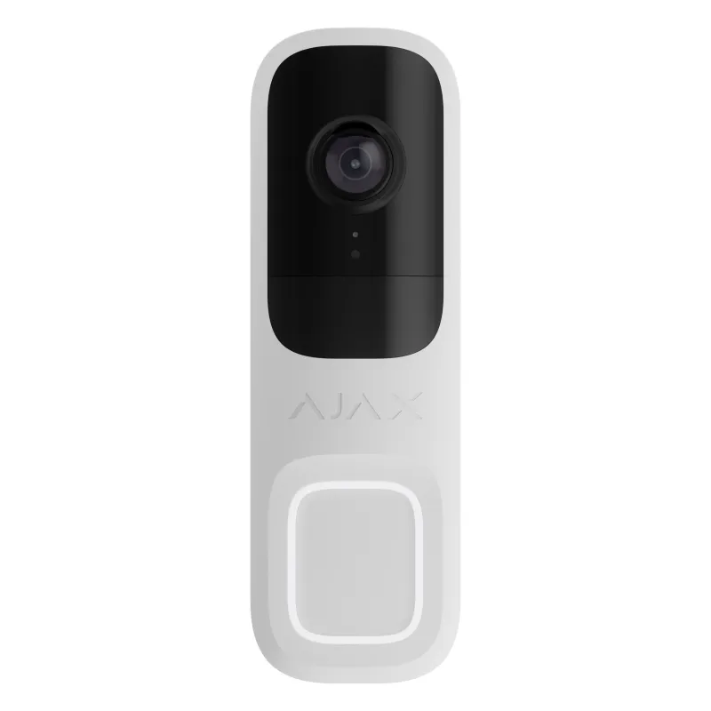 Відеодзвінок Ajax Doorbell White (66390.125.WH1) Відеодзвінок Ajax Doorbell White (66390.125.WH1)