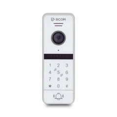 Відеопанель BCOM BT-400FHD-AC White з вбудованою клавіатурою і зчитувачем Mifare