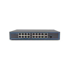 Коммутатор PoE-1018-16P-1S/250m купити в Києві, інтернет-магазин Olden electronics