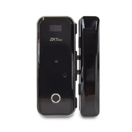 Smart замок ZKTeco GL300 left для скляних дверей зі сканером відбитку пальця і зчитувачем Mifare