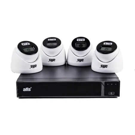 Комплект відеоспостереження ATIS kit 4 int