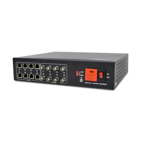 Комплект активних відеобалунів ATIS AL-1208 UHD 8 каналів по UTP (приймач + передавач)
