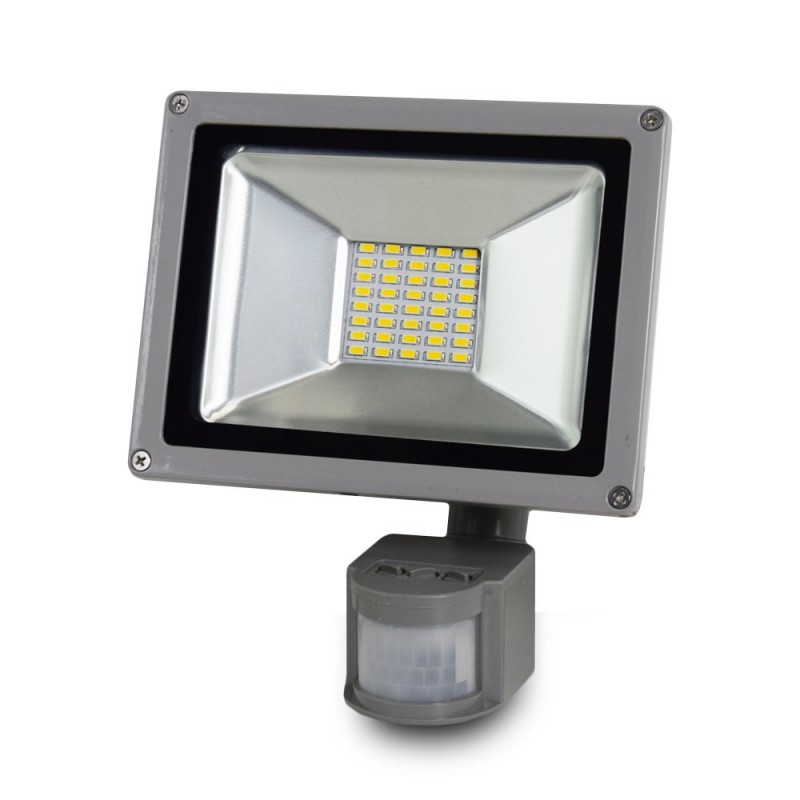 LED-прожектор Lightwell LW-20W-220PIR з датчиком руху