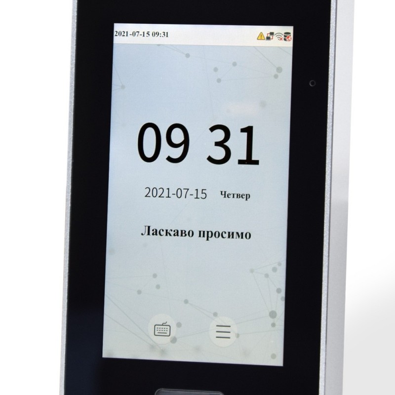 Біометричний термінал розпізнавання облич, долоней і відбитків пальців ZKTeco SpeedFace-V5L (TI)