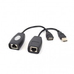 Пасивний приймач-передавач ATIS USB to RJ45 на 45 м