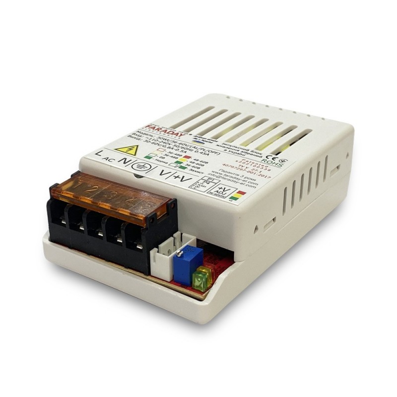 Блок живлення Faraday Electronics 30Wt/36-60V/PL в пастиковому корпусі