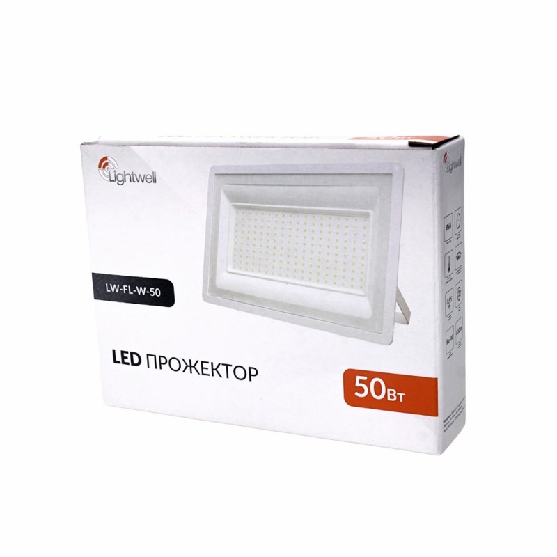 Прожектор светодиодный Lightwell LW-FL-W-50 50 W