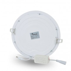 Світильник світлодіодний LIGHTWELL LW-R-RCD-12 12 W коло, вбудований