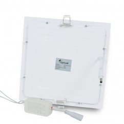 Світильник світлодіодний LIGHTWELL LW-SQ-RCD-18 18 W квадрат, вбудований