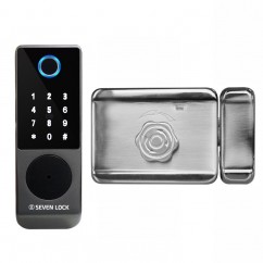 Умный биометрический замок SEVEN LOCK SL-7770BF