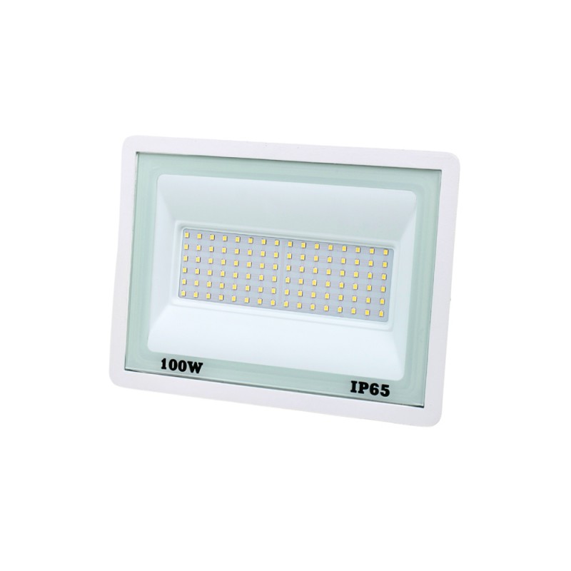 Комплект прожекторів світлодіодних Lightwell 100W чорний LW-FL-B-100 та білий LW-FL-W-100