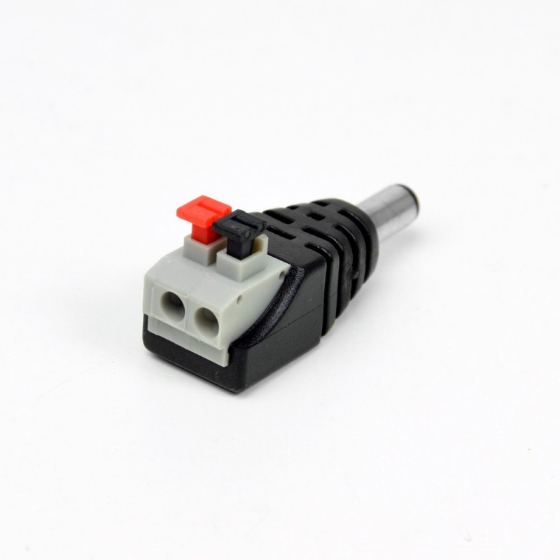 Роз'єм Power jack 2.1*5.5mm ATIS під затискач A (male)