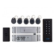 Бездротовий комплект контролю доступу SEVEN LOCK SL-7708 black