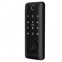 Розумний дверний біометричний замок SEVEN LOCK SL-7764BF black