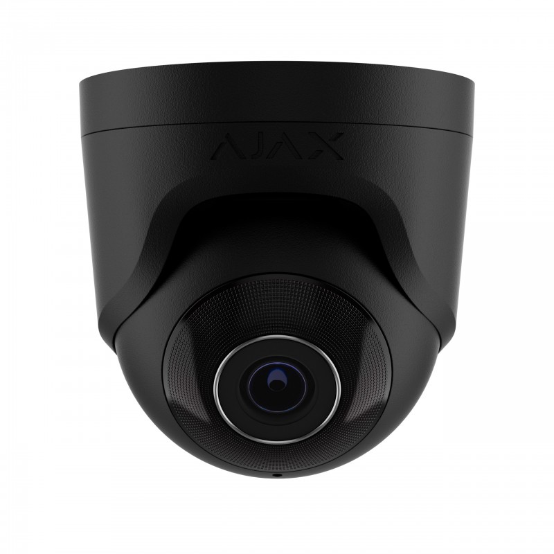 Дротова охоронна IP-камера Ajax TurretCam (5 Mp/2.8 mm) Black