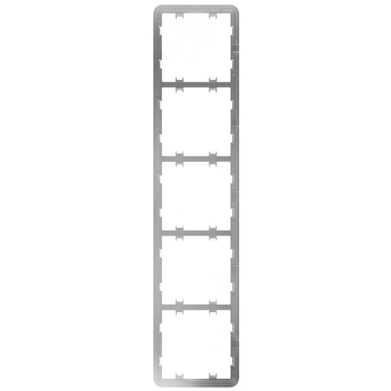 Рамка для 5-х вимикачів/розеток Ajax Frame (5 seats) vertical