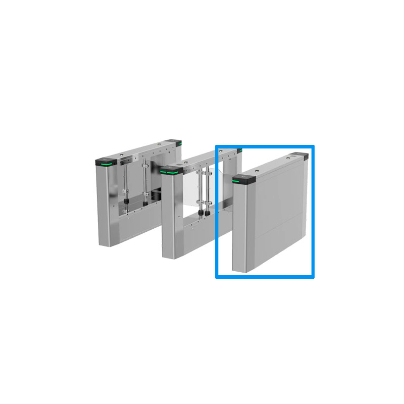 Права стійка турнікету Speed Gate Uniview OFG8501-R-YP75-A (750 мм) Gray